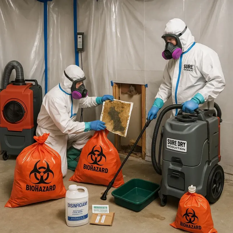 Contaminated Water Handling Protocols process in Old Saybrook Center, CT